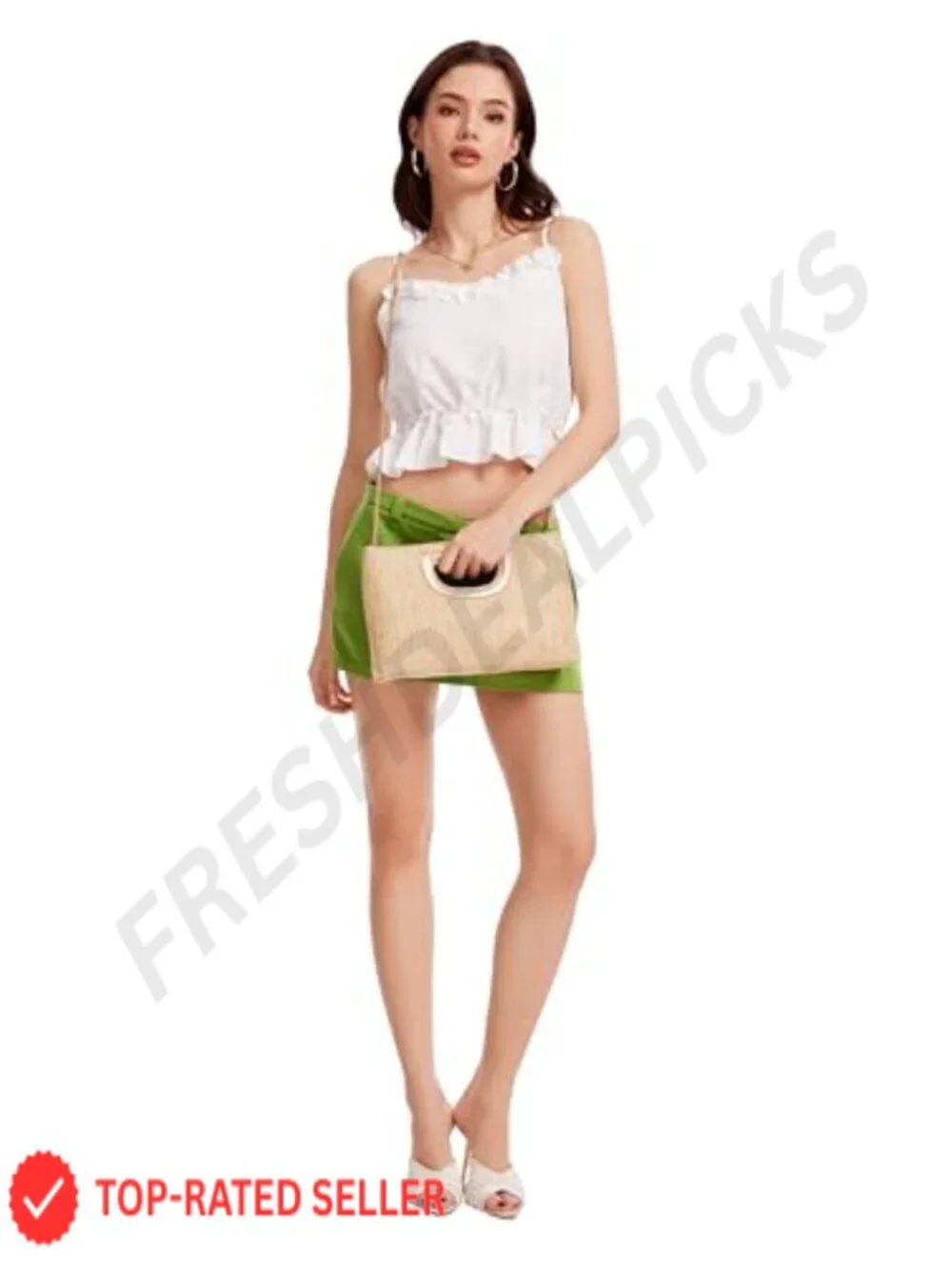 Straw Clutch Purse for Women Formal Evening Wedding Prom Bag